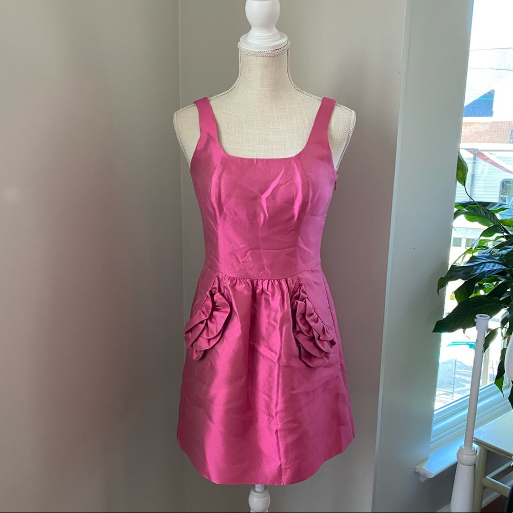 EUC Kirribilla Maribel Bright Pink Cocktail Dress